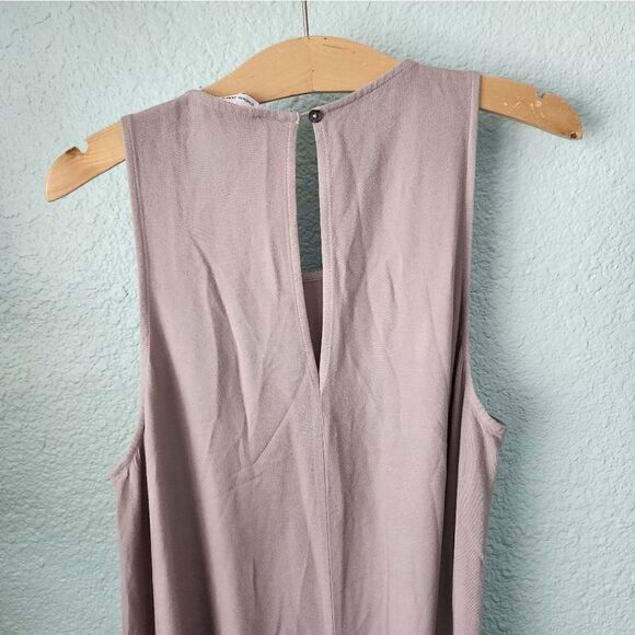 Standard James Perce side pocket lagenlook minimalist freestyle maxi dress - Picture 7 of 11